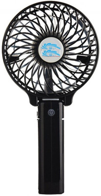 

BB4 Wireless Rechargeable Foldable PORTABLE Handy DESKTOP Mini Fan USB Adapter(Black)
