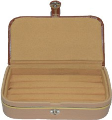 

Aadhya Brown ring folder Multipurpose Vanity Box(Brown)