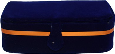 

Aadhya Blue Ring folder Multipurpose Vanity Box(Blue)