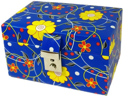 

Addyz Mini Locker Jewellery Case Organizer Makeup Vanity Box(Multicolor)