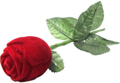 

Addyz Romantic Rose Ring Makeup Vanity Box(Red)