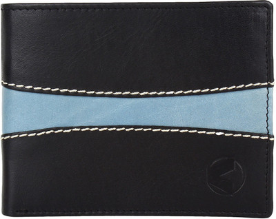 

KEZRO Men Black Genuine Leather Wallet(4 Card Slots)