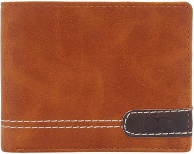 

KEZRO Men Brown Artificial Leather Wallet(4 Card Slots)
