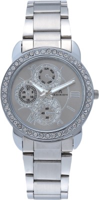 Adixion 9743SMA2 Stainless Steel watch with Chronograph Pattern Analog Watch  - For Girls   Watches  (Adixion)