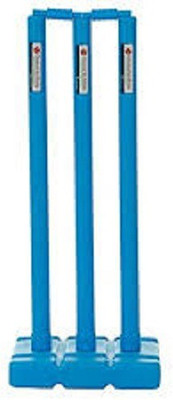 

BDM Plastic Stumps with Bails and Base(Blue)