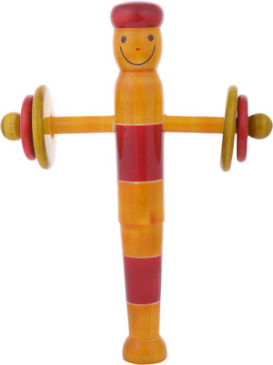 

Gogalgai Toys Joker Man Tiktak Rattle(Yellow)