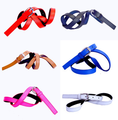 

Piftif Women Casual Multicolor Artificial Leather Belt