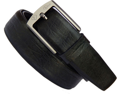 

Fashius Men Black Artificial Leather Belt, Black-01