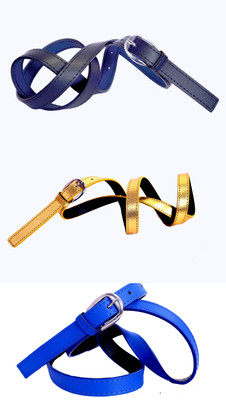 

Piftif Women Casual Multicolor Artificial Leather Belt