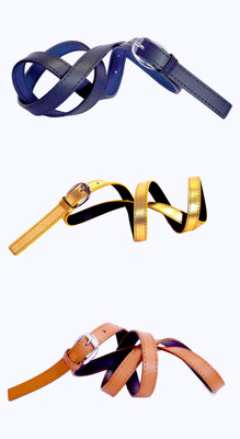 

Piftif Women Casual Multicolor Artificial Leather Belt