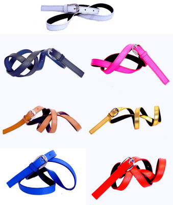 

Piftif Women Casual Multicolor Artificial Leather Belt