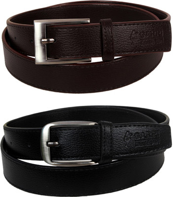 

Garri Men Black, Brown Artificial Leather Belt