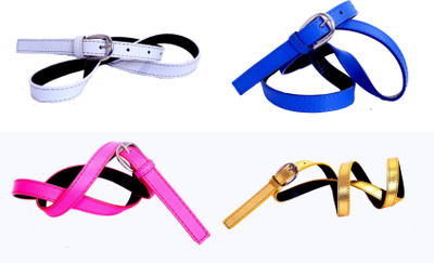 

Piftif Women Casual Multicolor Artificial Leather Belt