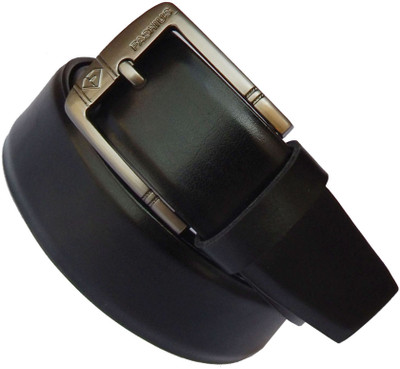 

Fashius Men Black Genuine Leather Belt, Black-01