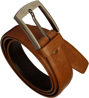 

Fashius Men Tan Artificial Leather Belt, Tan-01