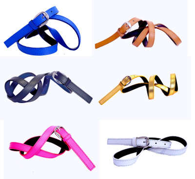 

Piftif Women Casual Multicolor Artificial Leather Belt