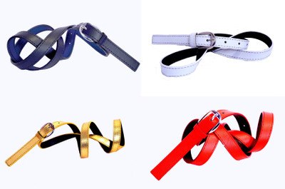 

Piftif Women Casual Multicolor Artificial Leather Belt