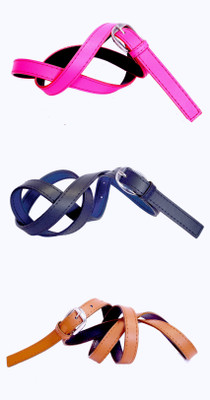 

Piftif Women Casual Multicolor Artificial Leather Belt