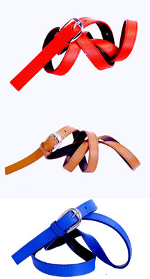 

Piftif Women Casual Multicolor Artificial Leather Belt