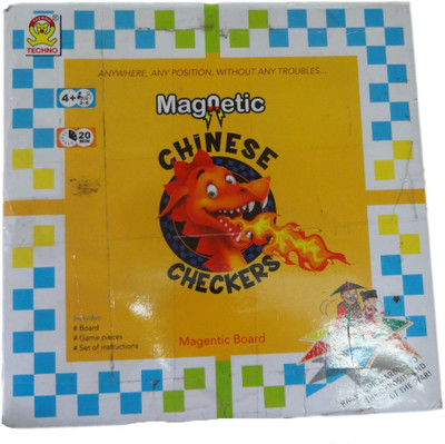 

Kids Mandi Techno Magnetic Chinese Checkers Board Game