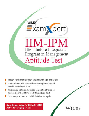 Wiley's Examxpert Iim-Ipm (Iim-Indore Integrated Program in Management) Aptitude Test: 2017(English, Paperback, unknown)