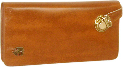

Sky Marketings Casual Brown Clutch