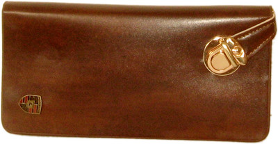 

Sky Marketings Casual Brown Clutch