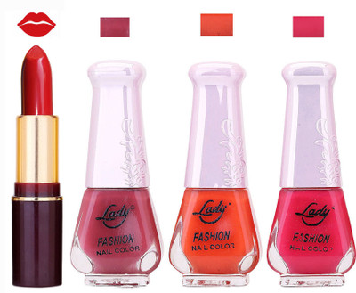 

Lady Fashion Make Up Combo 2103201325(Set of 4)