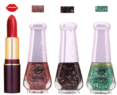 

Lady Fashion Make Up Combo 2103201302(Set of 4)
