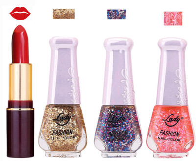 

Lady Fashion Make Up Combo 2103201343(Set of 4)