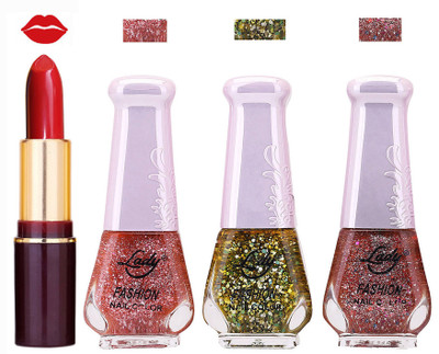 

Lady Fashion Make Up Combo 2103201314(Set of 4)