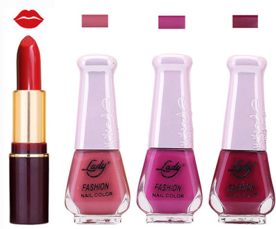 

Lady Fashion Make Up Combo 2103201359(Set of 4)