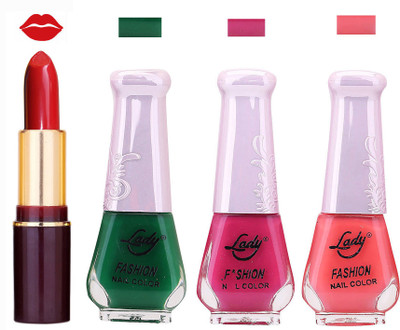 

Lady Fashion Make Up Combo 2103201323(Set of 4)