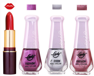 

Lady Fashion Make Up Combo 2103201336(Set of 4)