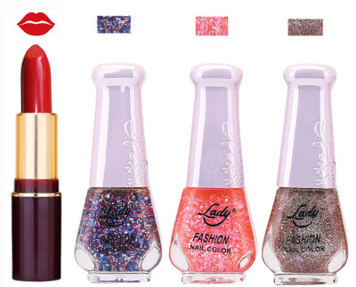 

Lady Fashion Make Up Combo 2103201306(Set of 4)