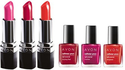 

Avon Anew Lipstick & Nailpolish Combo 1(Set of 6)