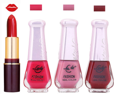 

Lady Fashion Make Up Combo 2103201321(Set of 4)