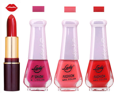 

Lady Fashion Make Up Combo 2103201328(Set of 4)