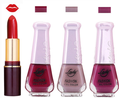 

Lady Fashion Make Up Combo 2103201337(Set of 4)