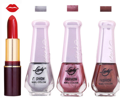 

Lady Fashion Make Up Combo 2103201326(Set of 4)