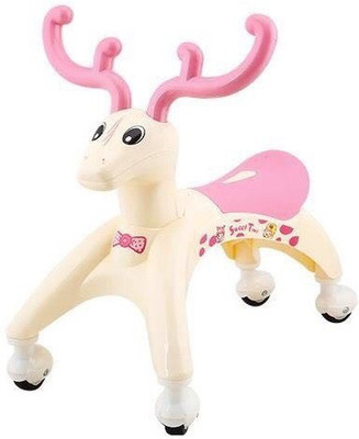 

Flying Toyszer Scooter Non Battery Operated Ride On(Pink)