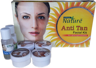 

Ultra Nature Anti Tan Facial Kit 340 ml(Set of 6)