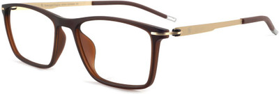 EMERALD ZEGNA Full Rim Rectangle Frame(51 mm