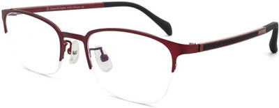 

EMERALD ZEGNA Half Rim Rectangle Frame(49 mm