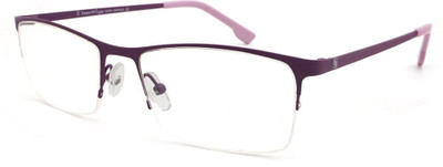 

EMERALD ZEGNA Half Rim Rectangle Frame(51 mm