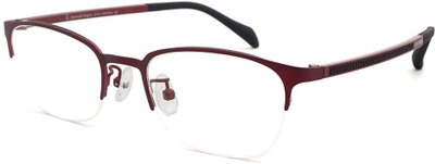 

EMERALD ZEGNA Half Rim Rectangle Frame(49 mm