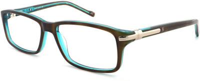 

EMERALD ZEGNA Full Rim Rectangle Frame(52 mm