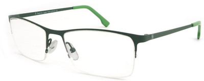 

EMERALD ZEGNA Half Rim Rectangle Frame(51 mm