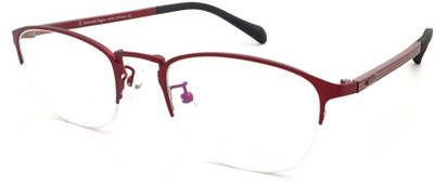 

EMERALD ZEGNA Half Rim Rectangle Frame(51 mm
