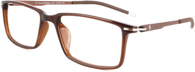 EMERALD ZEGNA Full Rim Rectangle Frame(53 mm